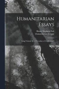 bokomslag Humanitarian Essays