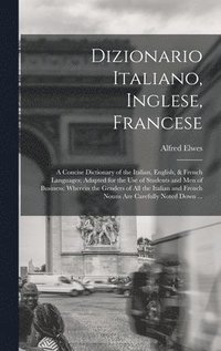 bokomslag Dizionario Italiano, Inglese, Francese