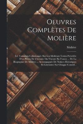 Oeuvres Compltes De Molire 1