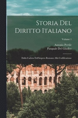 bokomslag Storia Del Diritto Italiano