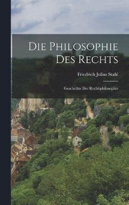 bokomslag Die Philosophie Des Rechts