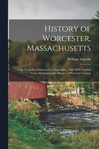 bokomslag History of Worcester, Massachusetts
