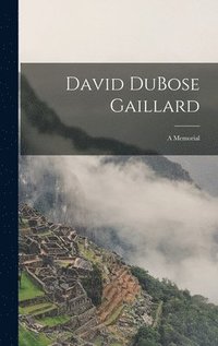 bokomslag David DuBose Gaillard