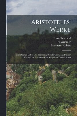 bokomslag Aristoteles' Werke