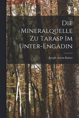 bokomslag Die Mineralquelle zu Tarasp im Unter-Engadin