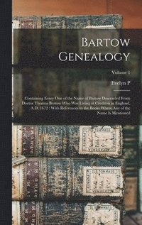 bokomslag Bartow Genealogy