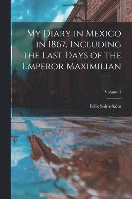 bokomslag My Diary in Mexico in 1867, Including the Last Days of the Emperor Maximilian; Volume 1