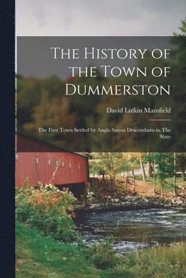 bokomslag The History of the Town of Dummerston