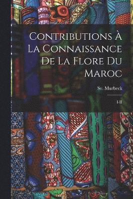 bokomslag Contributions  la connaissance de la flore du Maroc