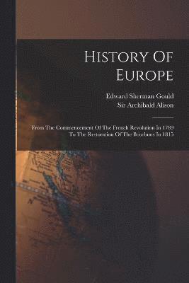 bokomslag History Of Europe