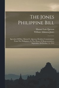 bokomslag The Jones Philippine Bill