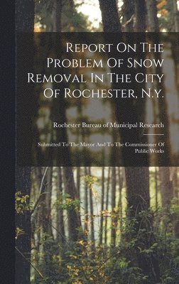 bokomslag Report On The Problem Of Snow Removal In The City Of Rochester, N.y.