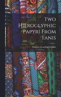 bokomslag Two Hieroglyphic Papyri From Tanis