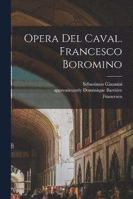 Opera Del Caval. Francesco Boromino 1