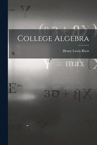 bokomslag College Algebra