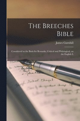 James Gurnhill - Breeches Bible, Häftad