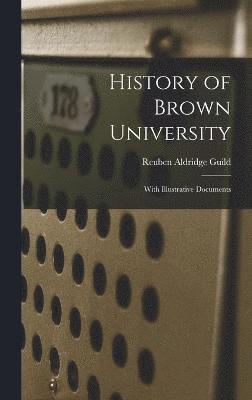 bokomslag History of Brown University