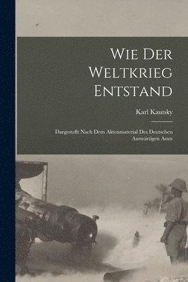 Karl Kautsky - Wie der weltkrieg entstand; dargestellt nach dem aktenmaterial des deutschen Auswärtigen amts, Häftad