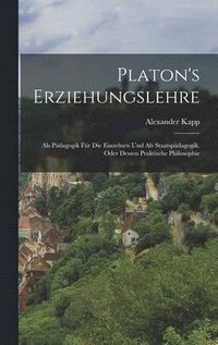 bokomslag Platon's Erziehungslehre