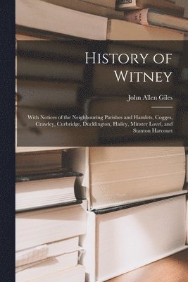 bokomslag History of Witney