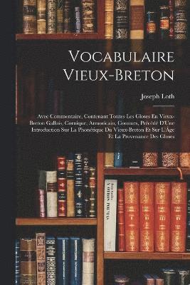 bokomslag Vocabulaire Vieux-Breton