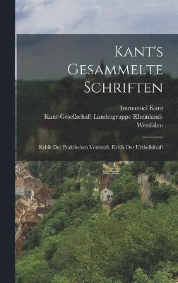 bokomslag Kant's Gesammelte Schriften