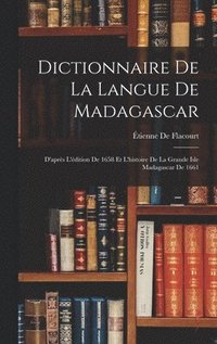 bokomslag Dictionnaire De La Langue De Madagascar