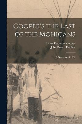 bokomslag Cooper's the Last of the Mohicans