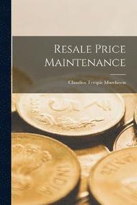 bokomslag Resale Price Maintenance