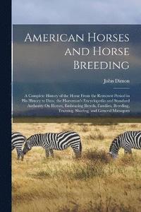 bokomslag American Horses and Horse Breeding