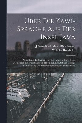 bokomslag ber Die Kawi-Sprache Auf Der Insel Java