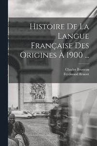 bokomslag Histoire De La Langue Franaise Des Origines  1900 ...