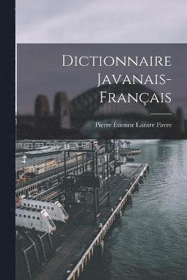 bokomslag Dictionnaire Javanais-Franais