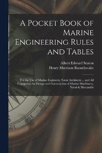 bokomslag A Pocket Book of Marine Engineering Rules and Tables