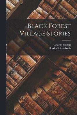 bokomslag Black Forest Village Stories