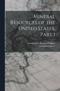 bokomslag Mineral Resources of the United States, Part 1