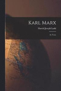 bokomslag Karl Marx; an Essay