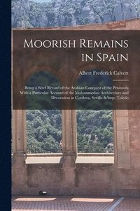 bokomslag Moorish Remains in Spain; Being a Brief Record of the Arabian Conquest of the Peninsula With a Particular Account of the Mohammedan Architecture and Decoration in Cordova, Seville & Toledo