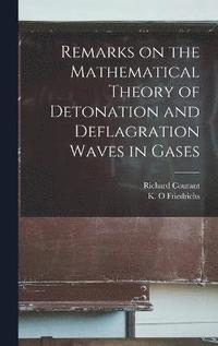 bokomslag Remarks on the Mathematical Theory of Detonation and Deflagration Waves in Gases