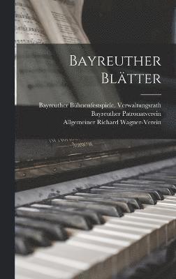 Bayreuther Bltter 1