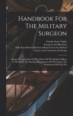 bokomslag Handbook For The Military Surgeon