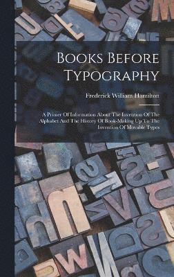 Books Before Typography 1