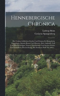 bokomslag Hennebergische Chronica