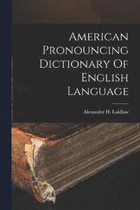 bokomslag American Pronouncing Dictionary Of English Language