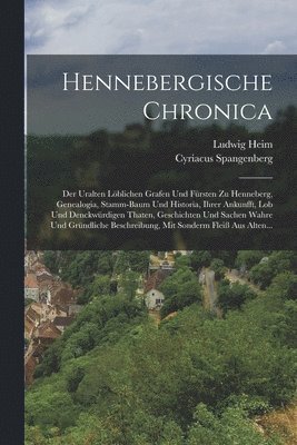 bokomslag Hennebergische Chronica