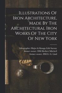 bokomslag Illustrations Of Iron Architecture, Made By The Architectural Iron Works Of The City Of New York