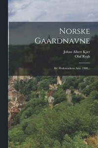 bokomslag Norske Gaardnavne