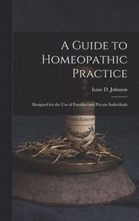 bokomslag A Guide to Homeopathic Practice