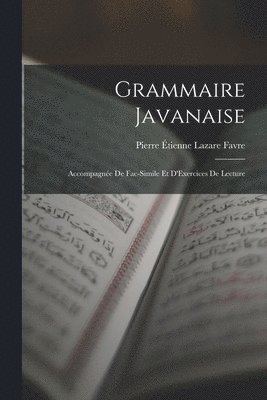 bokomslag Grammaire Javanaise