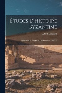 bokomslag tudes D'Histoire Byzantine